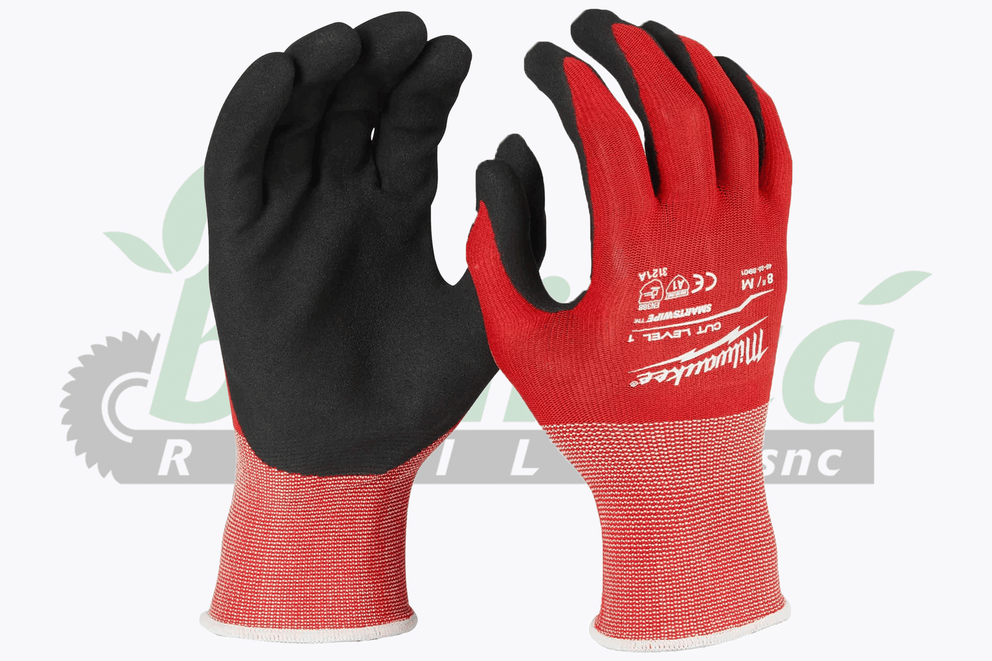 Guanti Milwaukee in Nitrile cat. taglio A