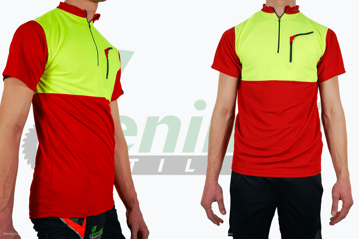 Maglia Pfanner Zipp Neck SHORT