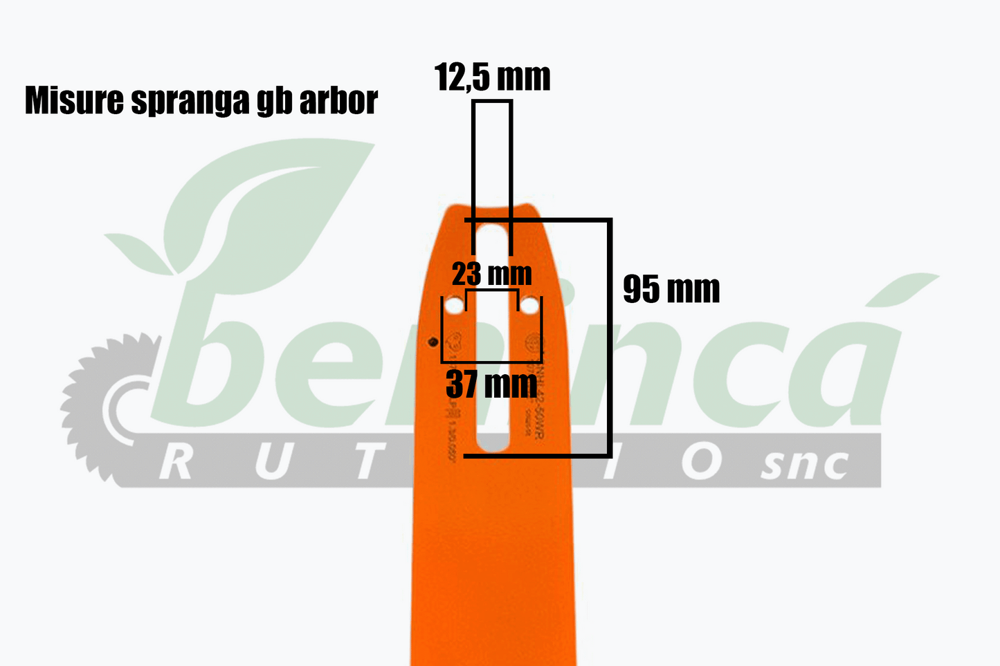 Spranghe longitudinali GB arbor
