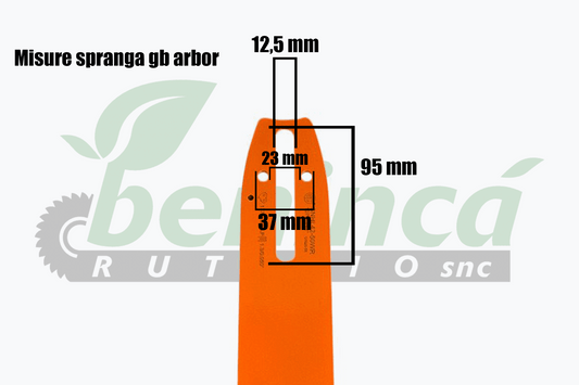Arbre à barres longitudinales GB
