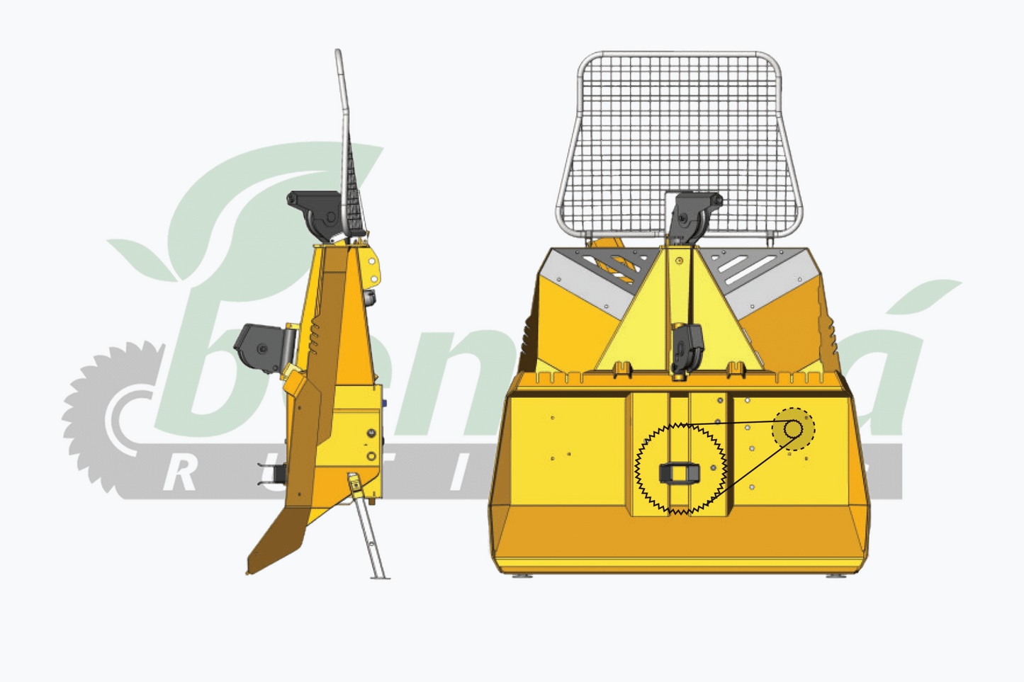 UNIFOREST 35 M forestry winch 