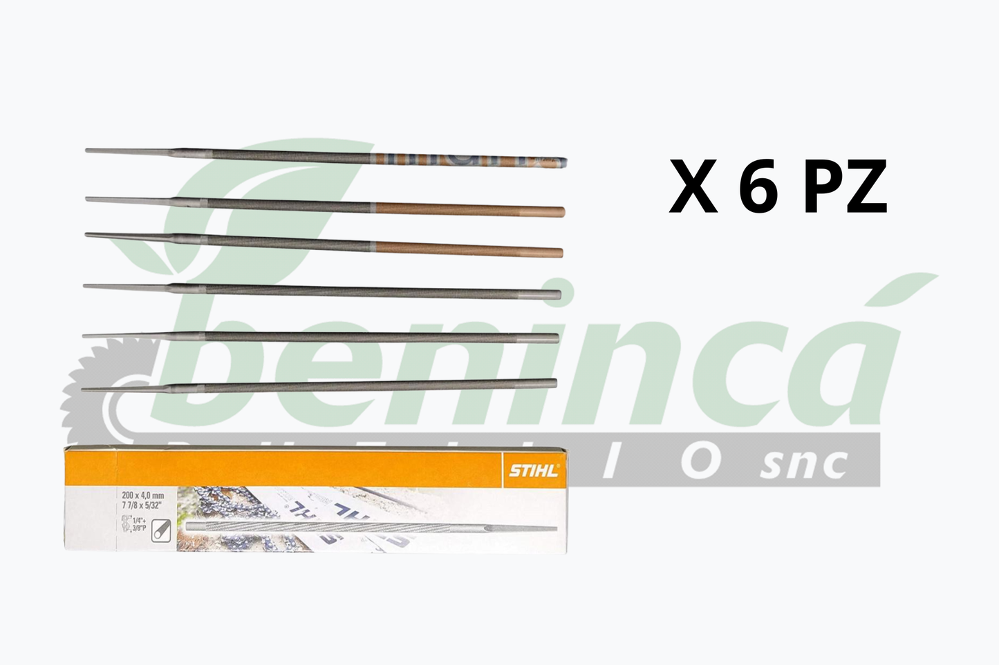 Lima tonda Stihl 6 pz