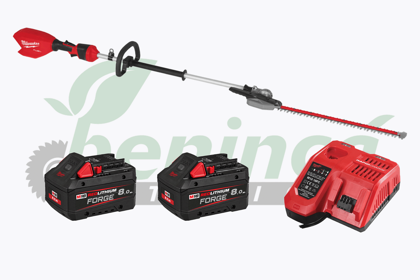 Tagliasiepi allungato 216 cm Milwaukee M18 FHETE22