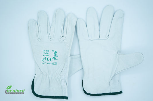 Des gants de cuir